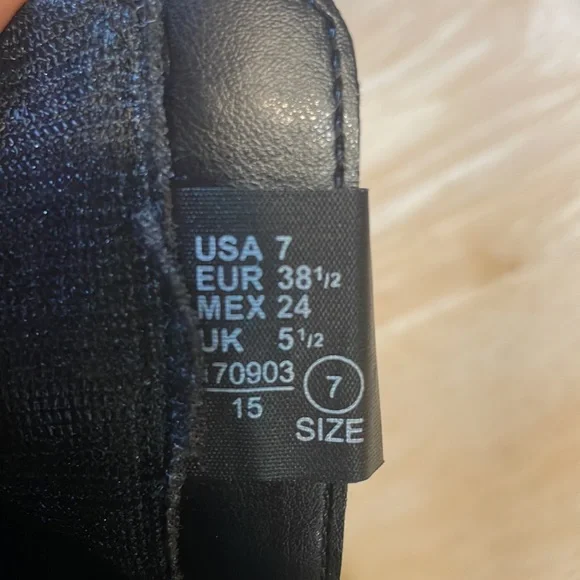 Christian Siriano Payless Velvet Ankle Boots - Black - Picture 8 of 10